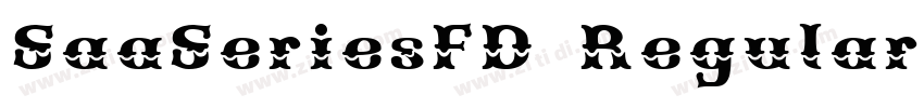 SaaSeriesFD Regular字体转换